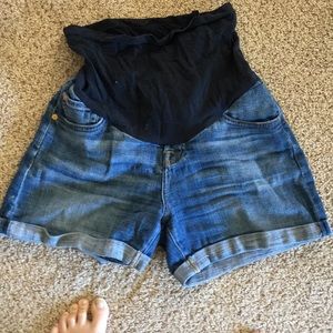 Seven for all mankind maternity shorts 26